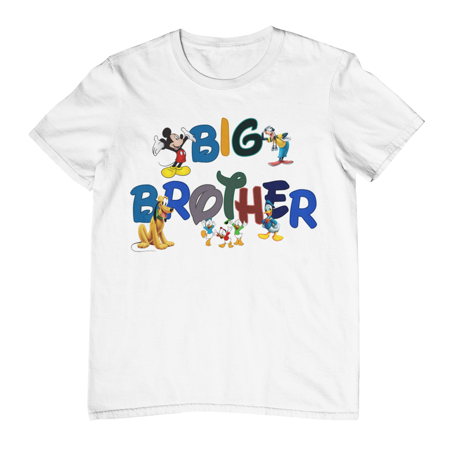 Big Brother Mickey shirt - Mickey  and friends shirts - Big  Brother boys shirt - Big Brother shirt