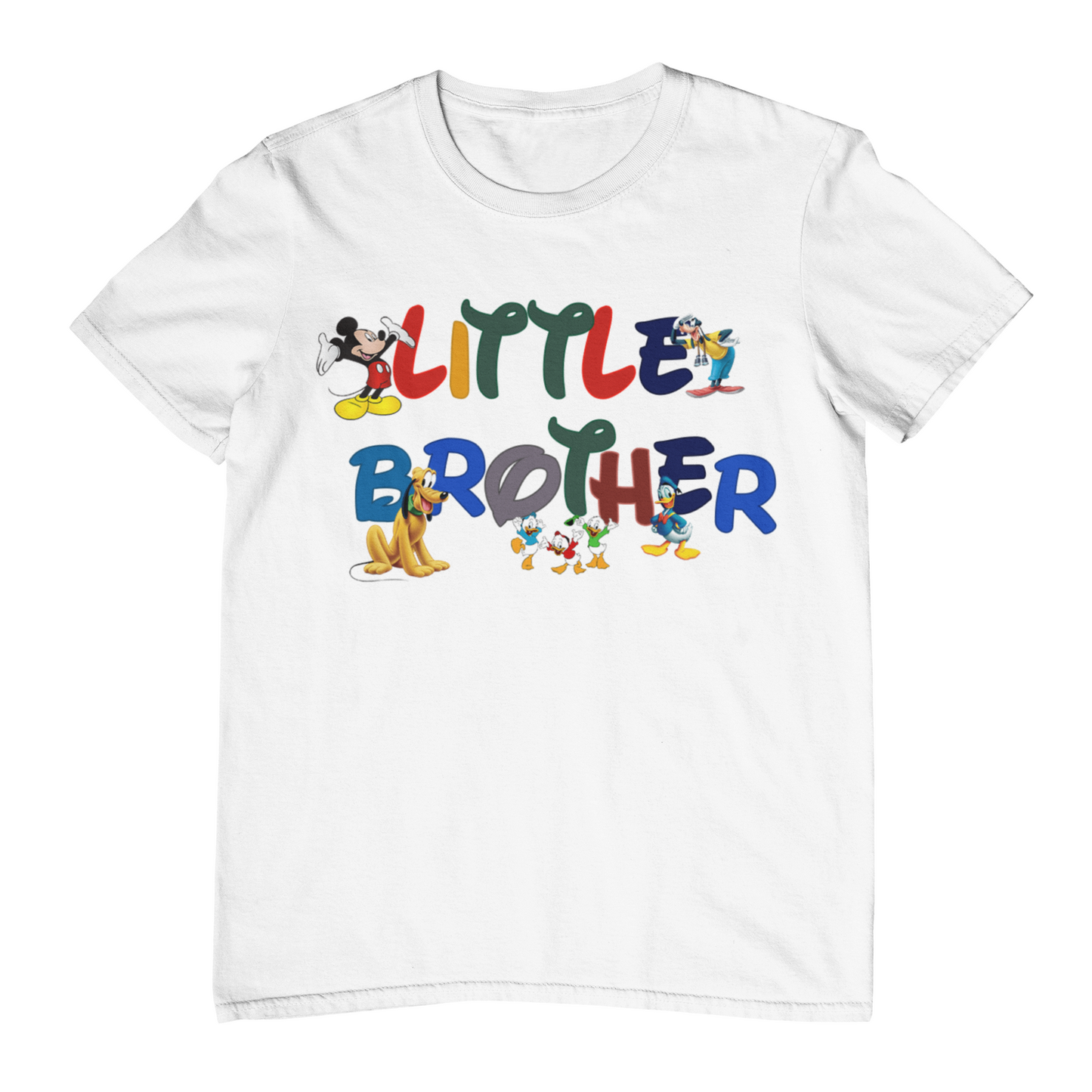 Brother Mickey shirt  | Mickey and friends shirts |  Little Brother boys shirt | Boys brother Mickey shirt | Boys shirts