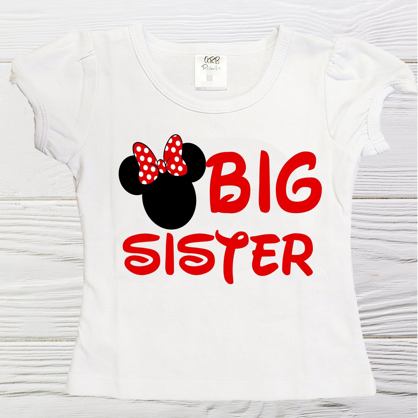 Big Sister Minnie shirt |    Minnie Big Sister Shirt | Gender reveal T-shirt