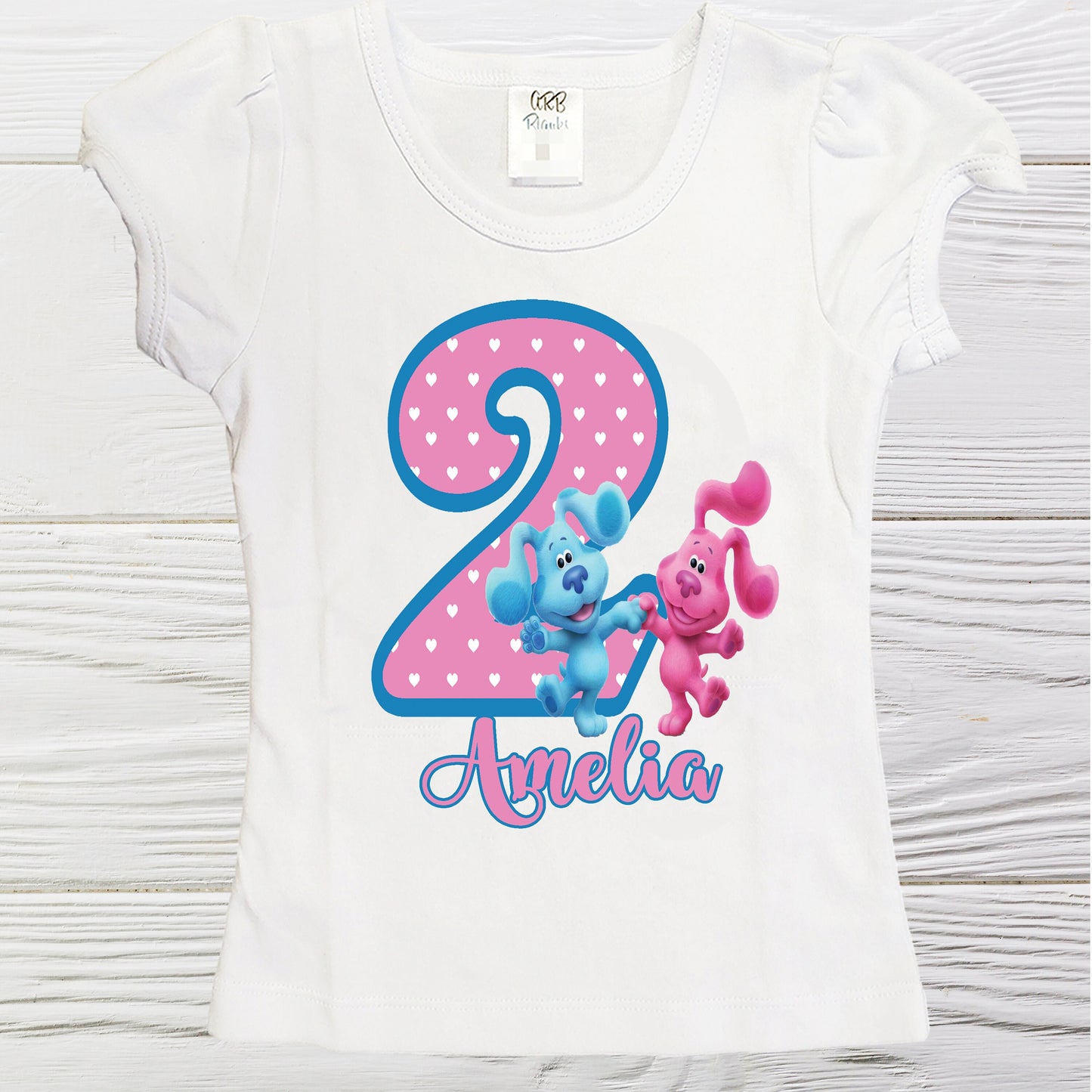 Blues Clues Birthday Shirt | Blues Clues  Girls Shirt | Personalized Blues Clues Shirt | Kids Birthday Shirt |Blues Clues | Girls shirts