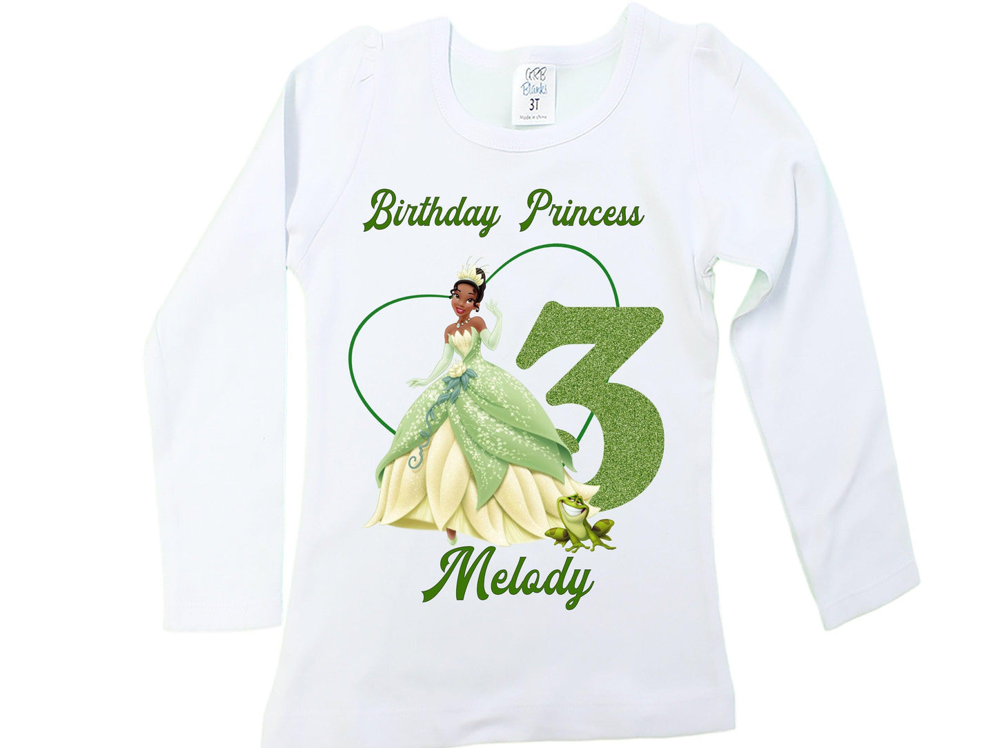 Princess Tiana Birthday shirts