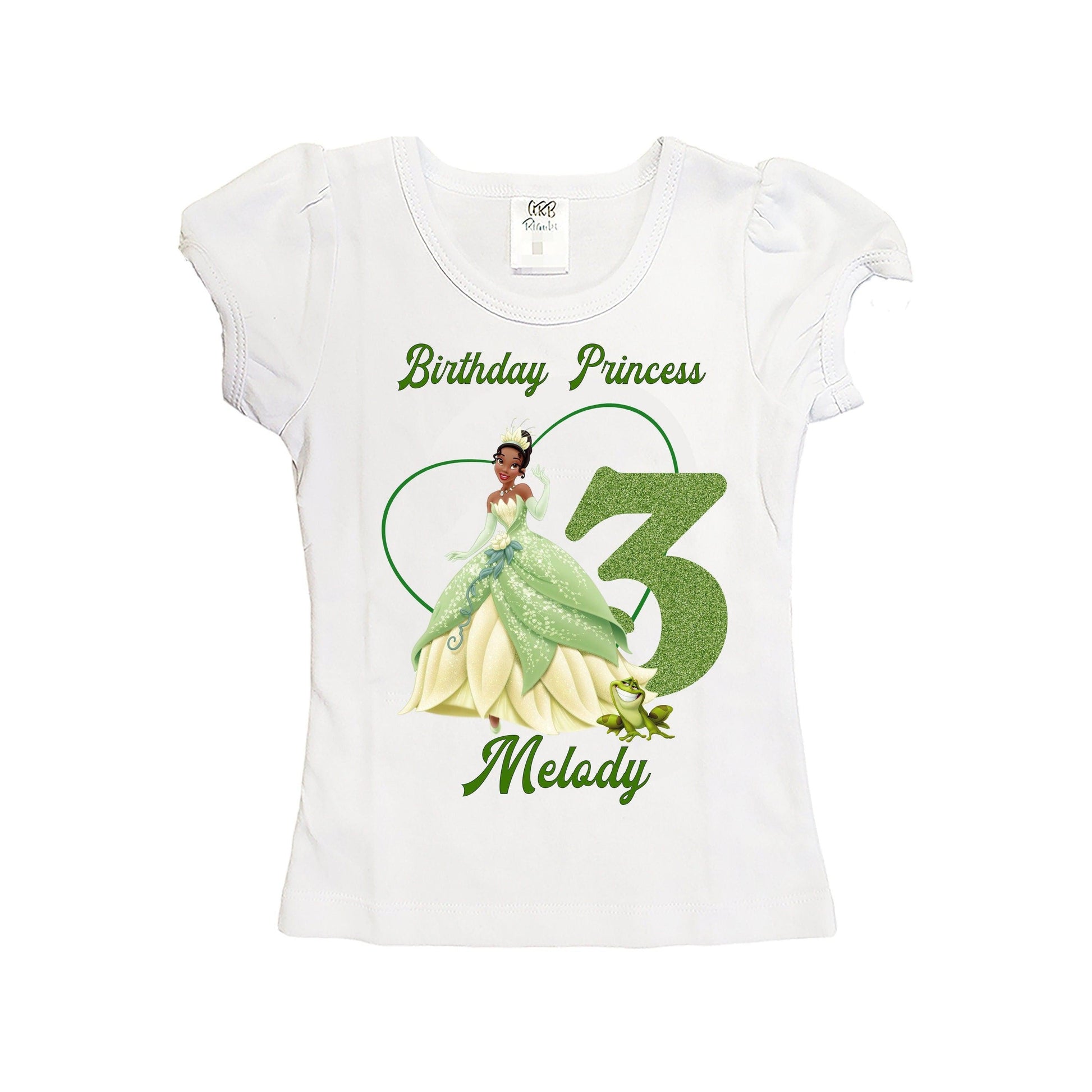 Princess Tiana Birthday shirts