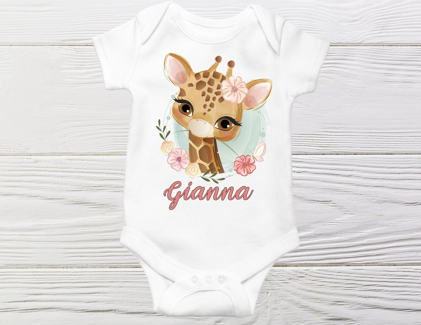 Cute giraffe onesie
