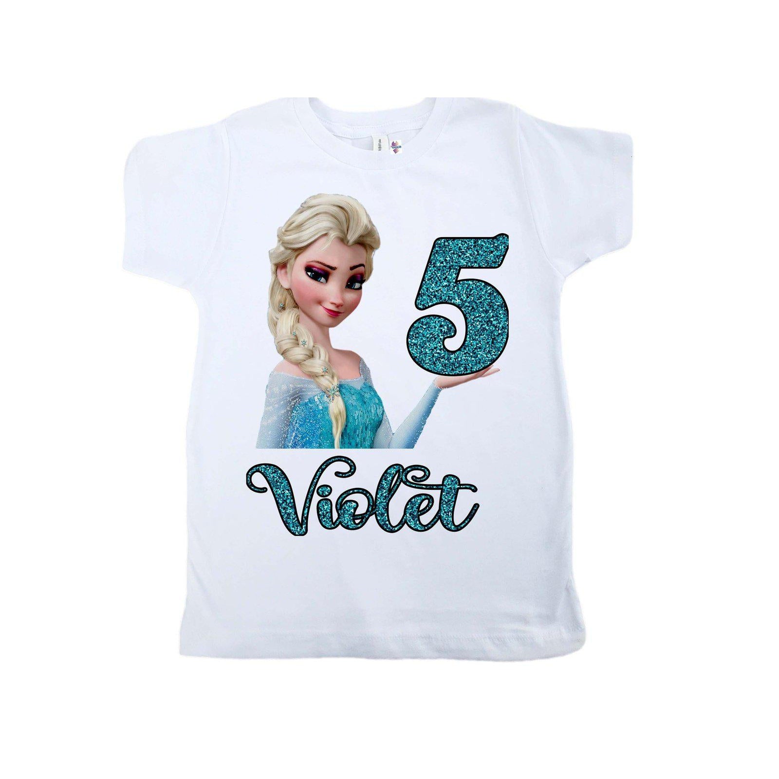 Elsa birthday shirt