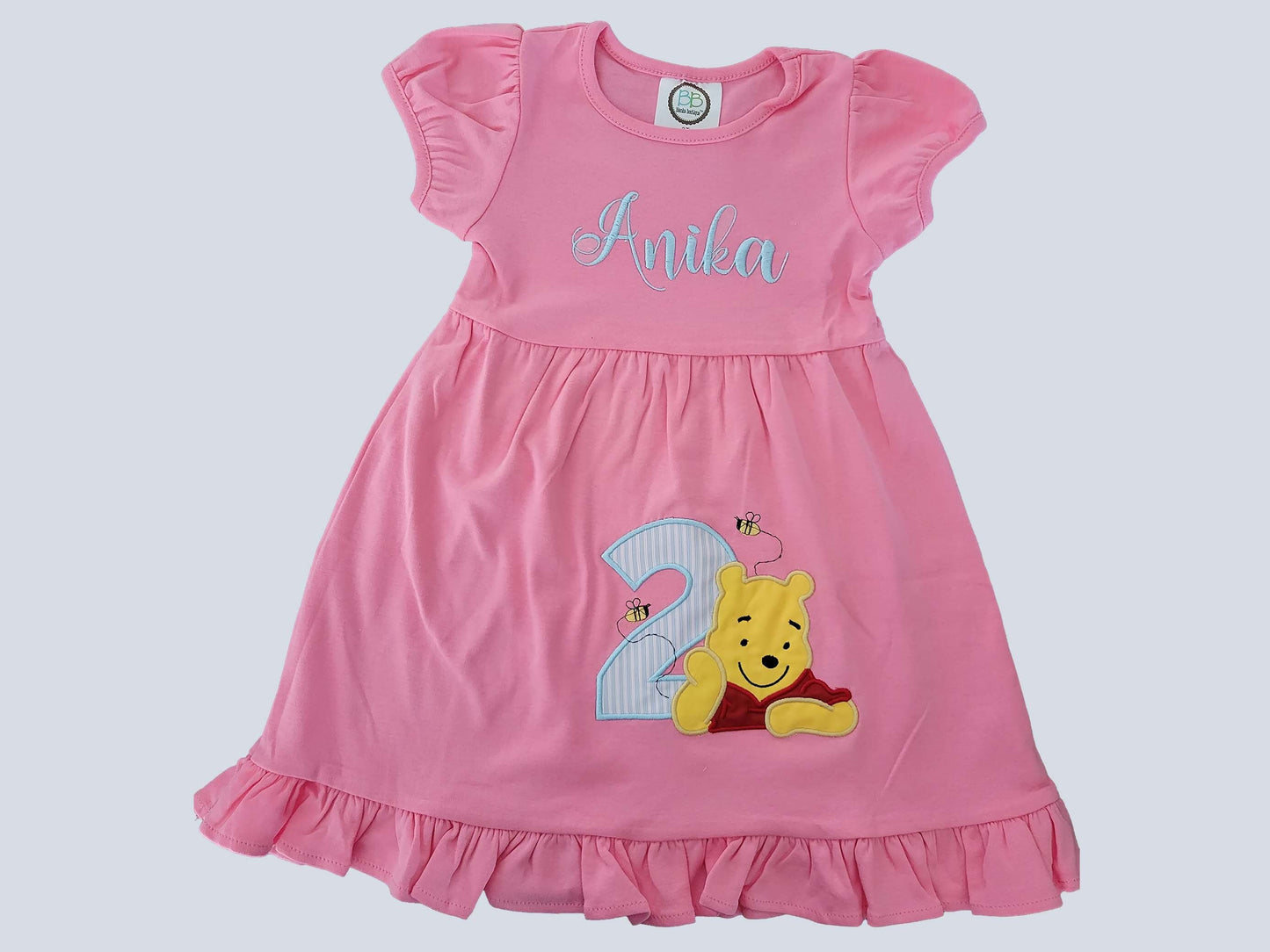 Winnie the Pooh dress pink
