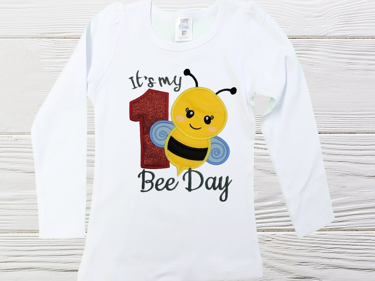 Bee Birthday Shirt | Birthday Girl Bee One | First Bee Birthday Girls T-Shirt