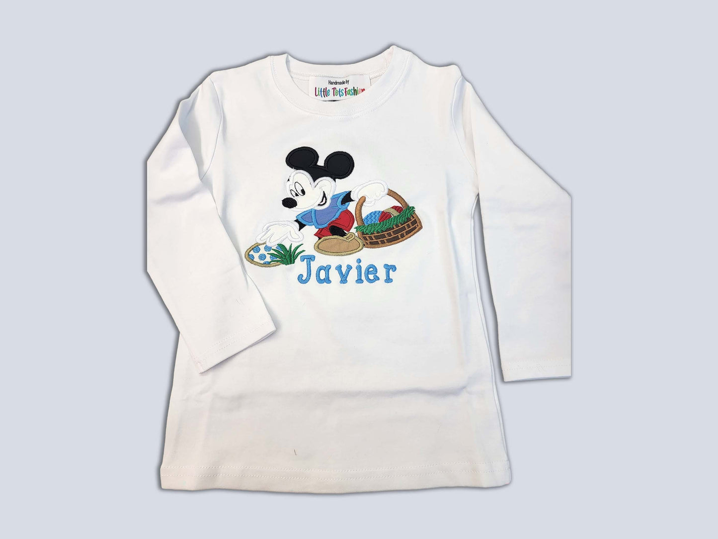 Boys Easter Shirt | Mickey Boys Easter T-Shirt |  Personalized Boys Mickey Shirt | Toddler T-Shirt