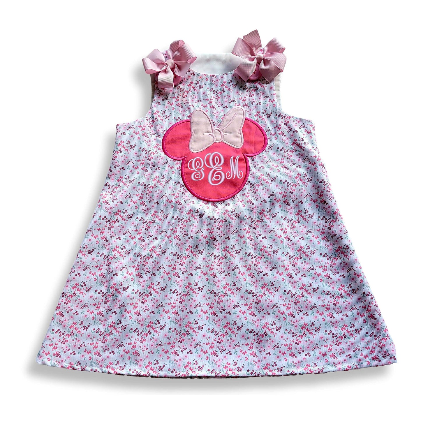 Minnie Mouse Dress ,   Minnie Birthday dress, Personalized  Minnie Birthday outfit, Monogram Minnie dress